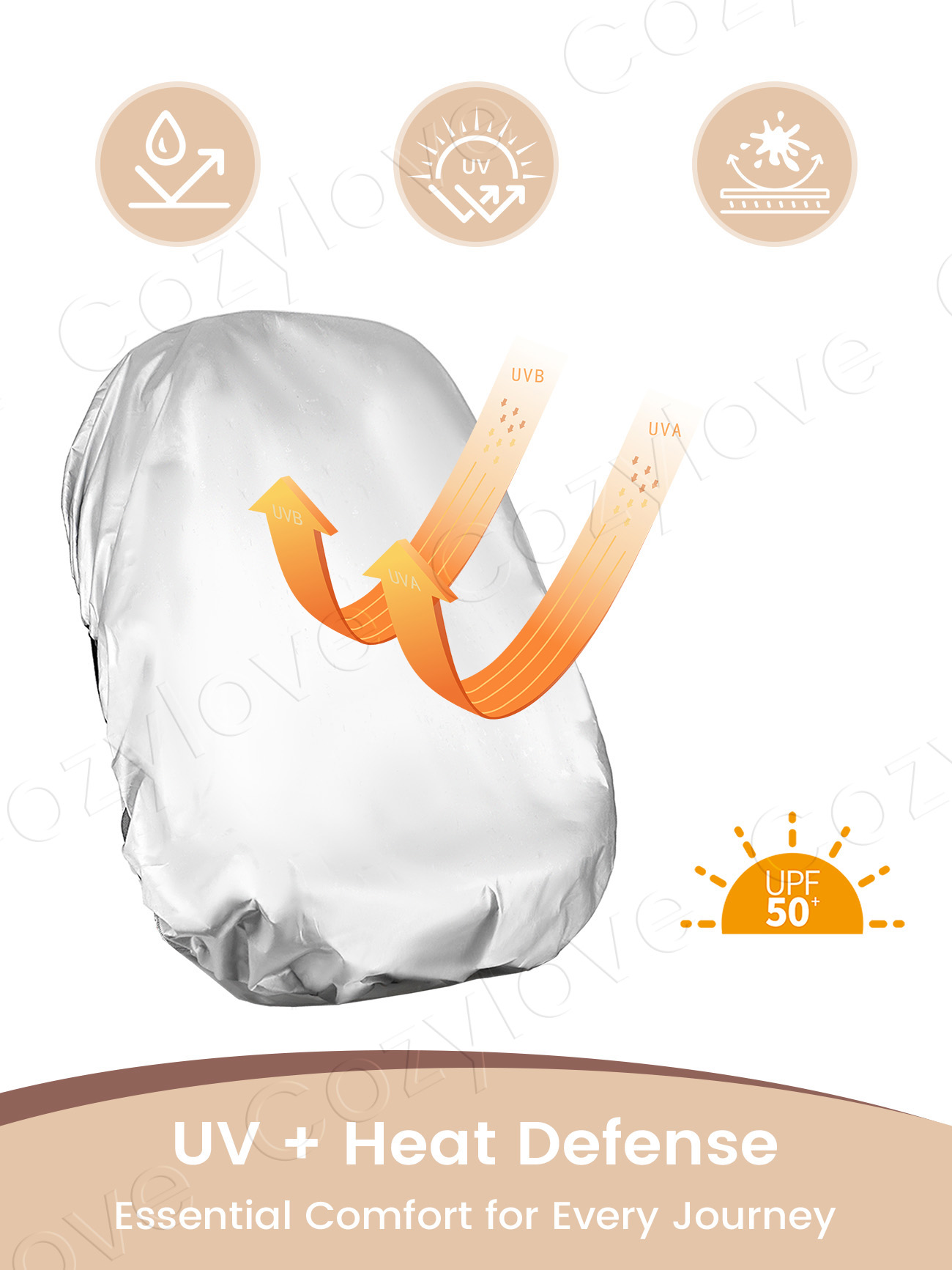 Parasole universale per seggio - Infant Car Seat Cover recensione e prezzo